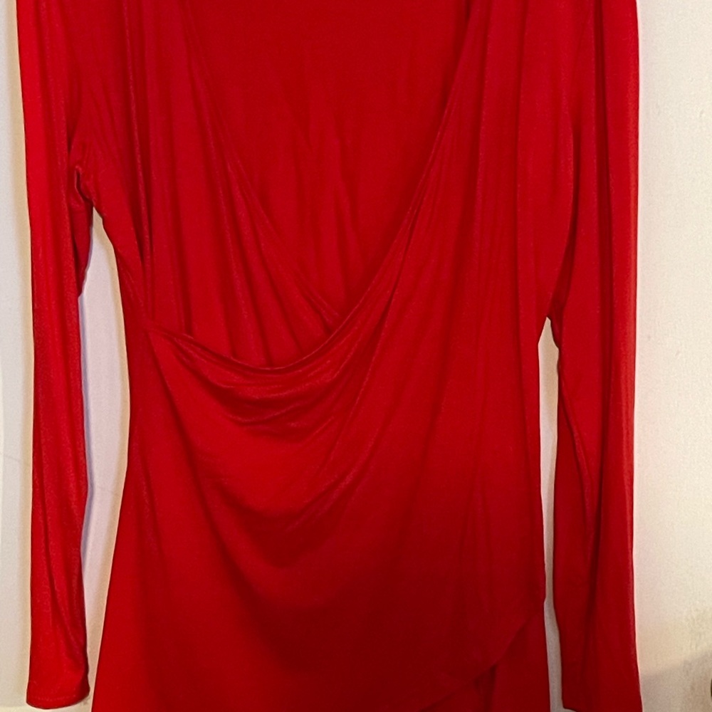 Alibi Red XL Red long sleeve
